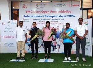 5th Indian Open Para Athletics International Championships 2023 at Bengaluru