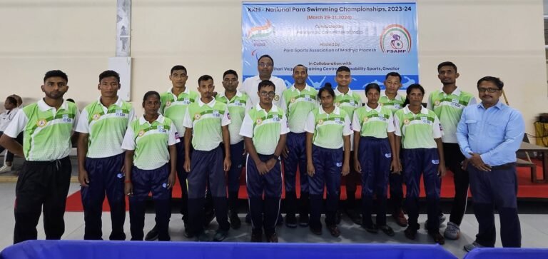 Assam Para Swimming Team at XXIII National Para Swimming Championships