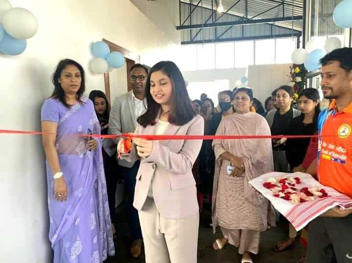 Innauguration of Boccia Training Centre at Udayachal.