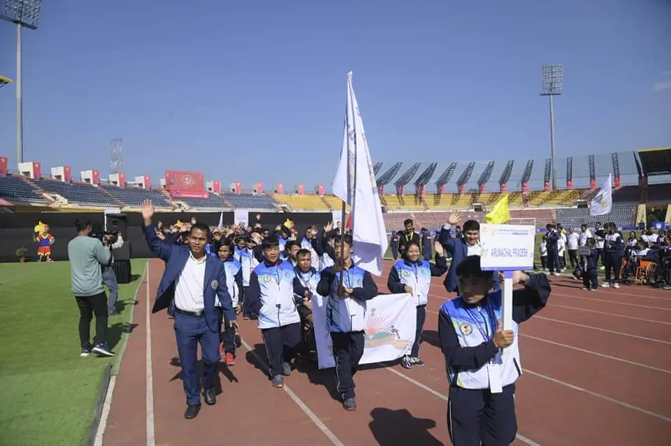 Highlights from the opening ceremony of the 1st North East Para Sports Meet 2024