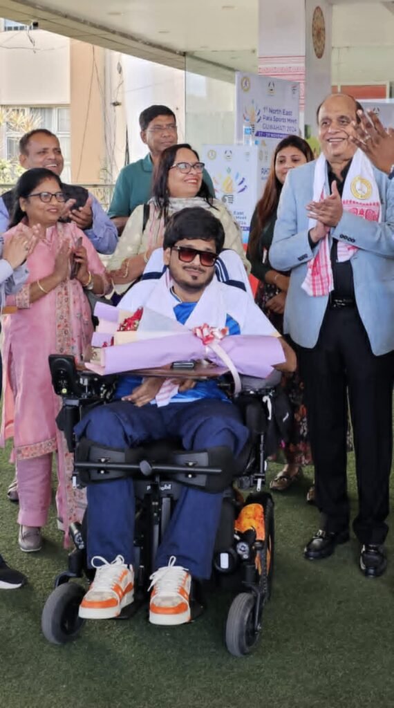 Mr. Sachin Chamaria – International Boccia Athlete