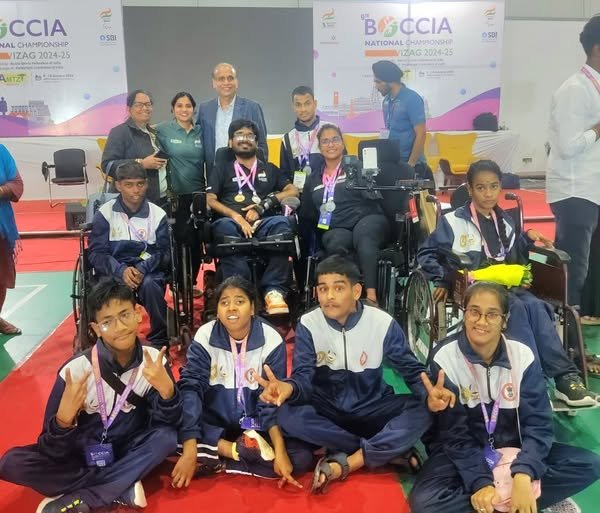 Assam Boccia Team Shines at the 9th National Boccia Championships 2024-2025