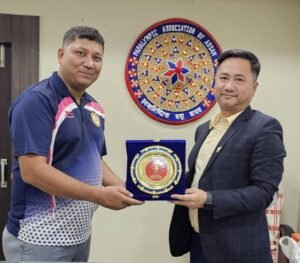 Director of Social Justice & Empowerment, Shri Bhaskar Jyoti Manta, Visits Paralympic Association of Assam