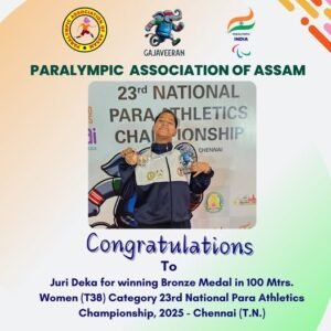 We extend our heartfelt congratulations to Juri Deka, her coaches, and her support team for this outstanding achievement.