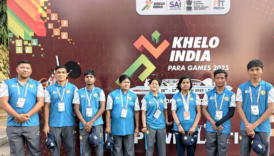 Saluting Team Assam at Khelo India Para Games 2025!