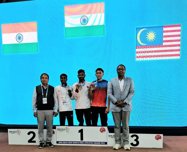 Assam's Pride Shines at the World Para Athletics Grand Prix 2025