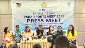 PRESS MEET for 5th All Assam Para Sports Meet Guwahati 2025