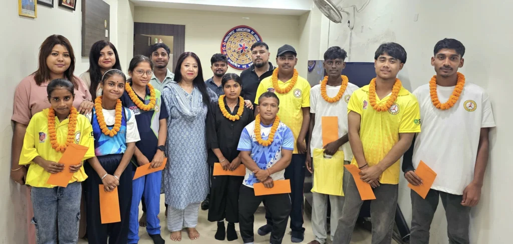 Paralympic Association of Assam Sends Off Team for 14th Junior & Sub Junior National Para Athletics Championships