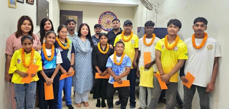 Paralympic Association of Assam Sends Off Team for 14th Junior & Sub Junior National Para Athletics Championships