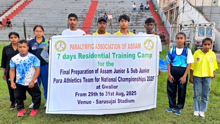 Seven-Day Residential Coaching Camp Successfully Concludes at Sarusujai Stadium