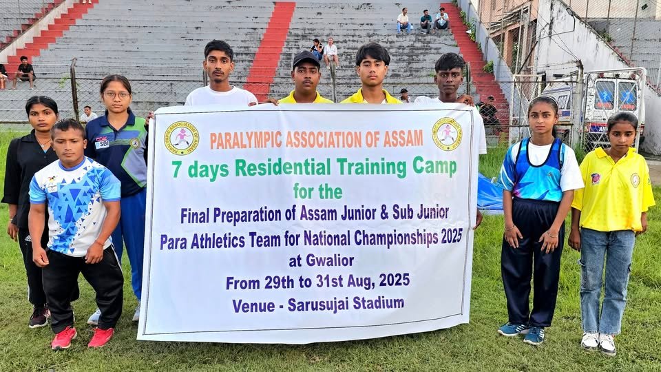 Seven-Day Residential Coaching Camp Successfully Concludes at Sarusujai Stadium