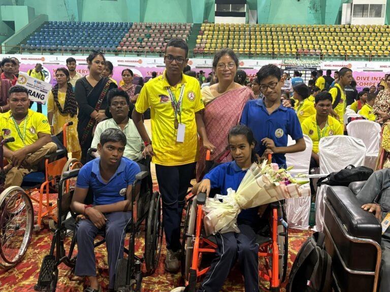 The grand Opening Ceremony of the 5th All Assam Para Sports Meet – Guwahati 2025