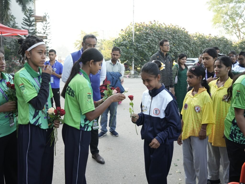 Welcoming Para Athletes to Arjun Bhogeswar Baruah Sports Complex