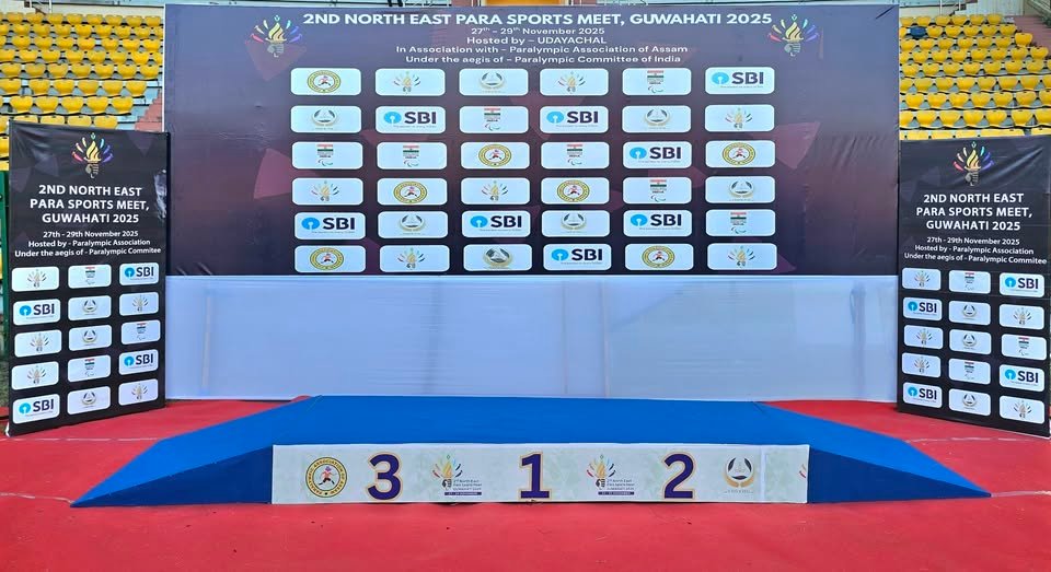 Victory Ceremony Set to Begin at 2nd North East Para Sports Meet 2025