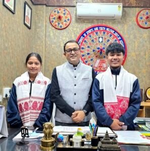 Best Wishes to Anishmita Konwar & Lalean Suok | Asian Youth Para Games Dubai 2025