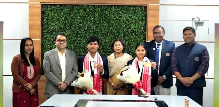 Hon’ble Minister Smt. Nandita Gorlosa Felicitates Asian Youth Para Games 2025 Medal Winners