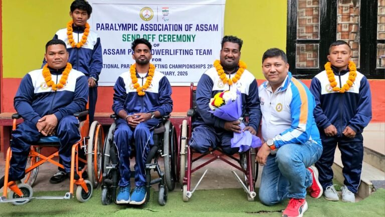 Warm Send-Off to Assam Para Powerlifting Team