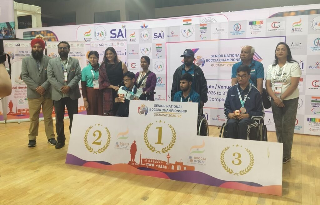 Celebrating Medal-Winning Moments at the 10th National Boccia Championships 2026