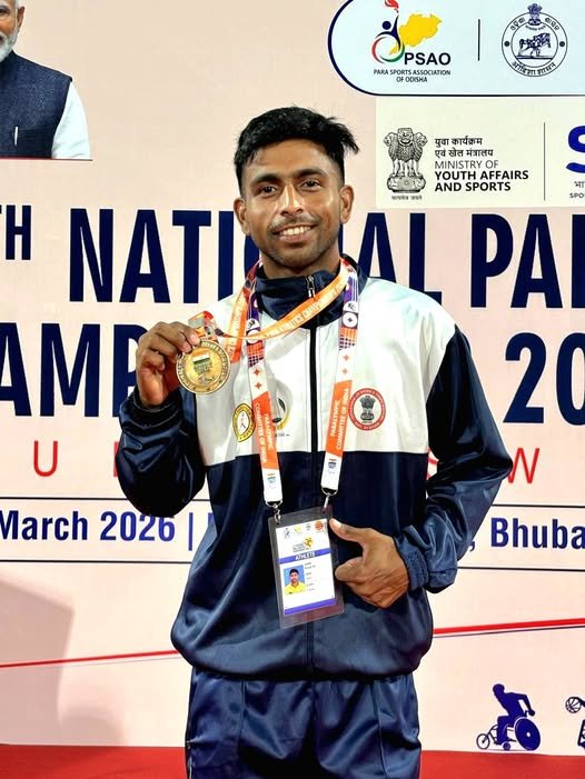Kutup Ali Wins Gold at National Para Athletics Championships 2026