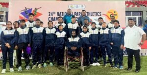 Assam Para Athletics Team Competing at National Championships 2026