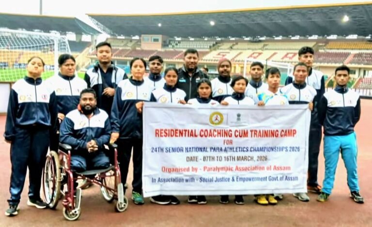 Assam Para Athletics Team Departs for National Championships 2026